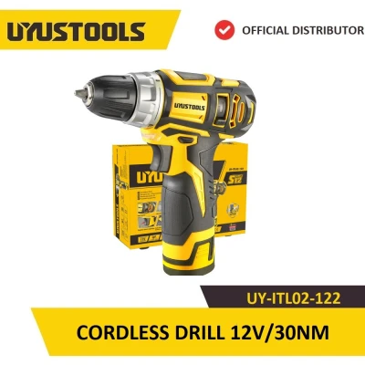Δραπανοκατσάβιδο μπαταρίας 12V UYUSTOOLS ITL02122S με 2 μπαταρίες 2Ah και 30Nm