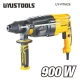 Κρουστικό σκαπτικό πιστολέτο SDS-Plus 900W UYUSTOOLS UY-RTM28 με 3 λειτουργίες, 3.2J και αξεσουάρ
