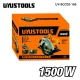 Δισκοπρίονο ηλεκτρικό 185mm 1500W UYUSTOOLS UY-SCC02-185 με ρυθμιζόμενο βάθος κοπής και γωνία λοξής κοπής 0°–45°