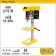 Δραπανοκολωνάτο 375W UYUSTOOLS TLB16CL με 5 επίπεδα ταχύτητας και τσόκ 16mm