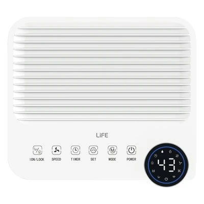 Αφυγραντήρας Wi-Fi TUYA 12L και ιονιστής αέρα 255x230x446mm 