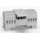 Μπλοκ διανομής ράγας 1 εισόδου 25mm2 68Α/800V - 8 εξόδων 4mm2 34Α/800V FDBK 1Χ8
