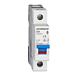 Γενικός ραγοδιακόπτης μονοπολικός SCHRACK AMPARO 1x32A AZ200241 1P