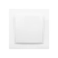 Διακόπτης μεσαίος αλέ-ρετούρ A/R λευκός Mono Electric σειρά Despina