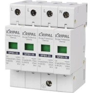 Αντικεραυνικό γραμμής 385/420V AC τύπου 1 (B) 35kA τριφασικό 3P+N 2,5kV για φωτοβολταϊκά συστήματα