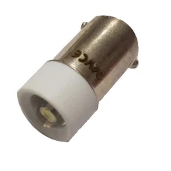 Λαμπάκι LED μπαγιονετ (B95) 0,16W 12VAC/DC λευκό τύπος LB12W xindali