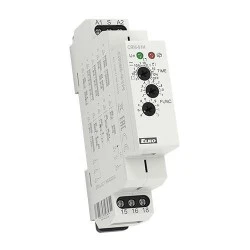 Χρονικό (timer) ράγας ELKO CRM-91H πολυλειτουργικό 12-240V AC/DC 1 module 16A 10 λειτουργίες