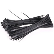 Δεματικά καλωδίων El-tech FT16025V 160x2,5 μαύρα συσκευασία 100 τμχ.