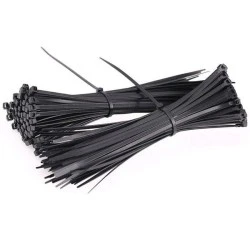 Δεματικά καλωδίων El-tech FT16025V 160x2,5 μαύρα συσκευασία 100 τμχ.
