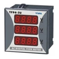 Βολτόμετρο 96Χ96 3Φ 0-500V AC (3 ενδείξεων) DP3-96-3U