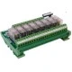 Κλεμορελέ 24V DC 1C/O 10Α 4 ρελέ CABUR R124TLOND1 Κλεμορελέ 24V DC 1C/O 10Α 4 ρελέ CABUR R124TLOND1