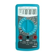Πολύμετρο ψηφιακό ALLOSUN ΕΜ 492 με οθόνη LCD & προστασία υπερφόρτωσης