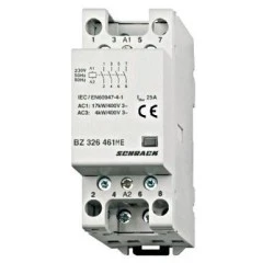Ρελέ ισχύος ράγας Schrack BZ326461ME 25A 4NO 230VAC 2M διπολικό