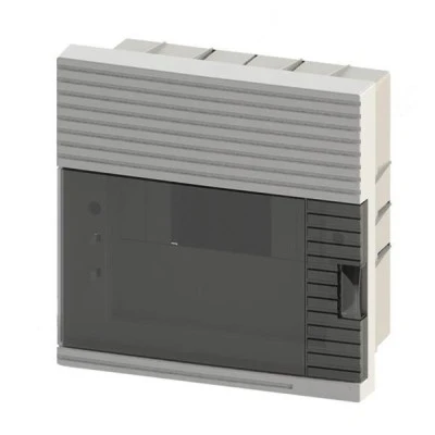 Χωνευτός πίνακας MONO-F-M06 183x222x99mm με πόρτα μίας σειράς 6M στεγανός IP40