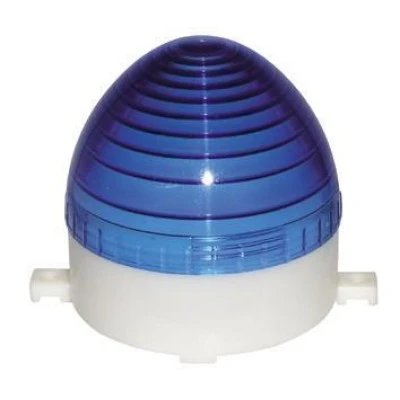 Φανός στατικός (flasher) LED LTE5072 10W 24VDC μπλε 103x53mm
