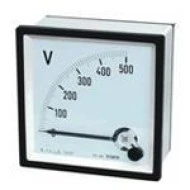 Αναλογικό βολτόμετρο TC9610 πόρτας-πινάκων DC από 0 έως 100VDC 96x96mm
