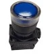 Μπουτόν χωνευτό SDL16-EWL361 πόρτας-πίνακος Φ22 με LED μπλε φωτιζόμενο 230V ESSEN