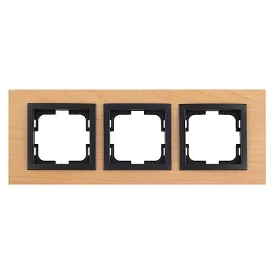 Πλαίσιο τριπλό Mono Electric style wood σφενταμί κάθετης ή οριζόντιας τοποθέτησης