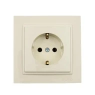 Πρίζα σούκο Mono Electric κρεμ σειρά Despina