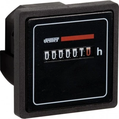 Ωρομετρητής πόρτας πίνακα VEMER HMS-1080 10-80VDC ανάλυση 1/10h 55x55mm Ωρομετρητής πόρτας πίνακα VEMER HMS-1080 10-80VDC ανάλυση 1/10h 55x55mm