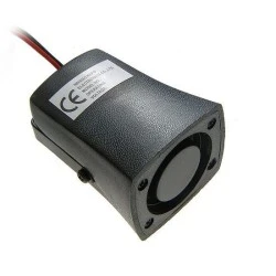 Πιεζοσειρήνα μικρή 12VDC 205mA 105db 60Χ80mm KPS-4510