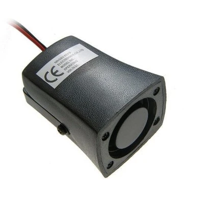 Πιεζοσειρήνα μικρή 12VDC 205mA 105db 60Χ80mm KPS-4510