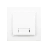 Μπουτόν επιγραφής Mono Electric σειρά Despina λευκό