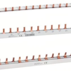 Γέφυρα χαλκού τύπου ακίδας με μόνωση 12ways 1P 63A HATA 1m Γέφυρα χαλκού τύπου ακίδας με μόνωση 12ways 1P 63A HATA 1m