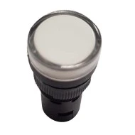 Ενδεικτική λυχνία led AD22-16DW πόρτας πίνακος 230V Φ16mm λεύκη Xindali
