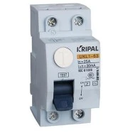 Ρελέ διαρροής ρεύματος KRIPAL UKL1-63 2x40 30mA
