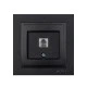 Πρίζα τηλεφώνου μονή RJ11623JK Mono Electric γραφίτης σειρά Despina Metallic Πρίζα τηλεφώνου μονή RJ11623JK Mono Electric γραφίτης σειρά Despina Metallic