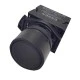 Μπουτόν χωνευτό πόρτας-πίνακος φ22 SDL16-EA21 230V μαύρο ESSEN στεγανό IP65