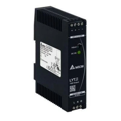 Τροφοδοτικό ράγας DELTA ENERGY SYSTEMS LYTE 6,25Α 12V DC 75W τύπου DRL-12V75W1ΑΖ Τροφοδοτικό ράγας DELTA ENERGY SYSTEMS LYTE 6,25Α 12V DC 75W τύπου DRL-12V75W1ΑΖ