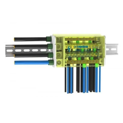 Διακλαδωτήρας ράγας 4P 160A RPQ1018 αυτοσβηνόμενο σύμφωνα με UL94-V0