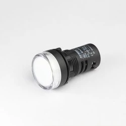 Ενδεικτικη λυχνία led 2 χρωμάτων πόρτας πίνακος 24VAC/DC Φ22mm κόκκινη-πράσινη AD-22DRG Xindali