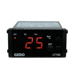 Ψηφιακό θερμόμετρο πίνακα 77Χ34 230V τύπου LT177-230 για θερμοστοιχείο NTC Ψηφιακό θερμόμετρο πίνακα 77Χ34 230V τύπου LT177-230 για θερμοστοιχείο NTC