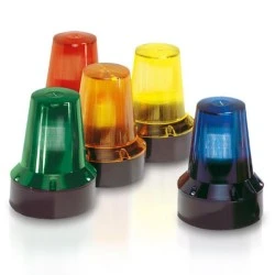 Φάρος (φλασέρ) led 12-24VAC-13-36VDC διάφανο-άσπρο χρώμα LAMP98 στεγανός IP53
