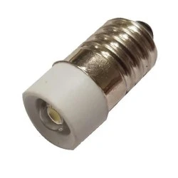 Λαμπάκι LED βιδωτό(Ε10) 0,25W 230V πράσινο τύπος LΕ230G xindali