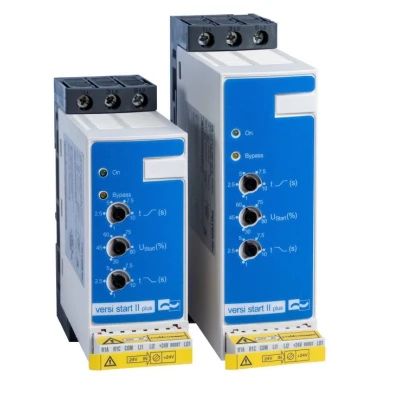 Ομαλός εκκινητής SOFT STARTER για κινητήρα 15KW /32A PETER electronic VersiStart II plus 24VDC με ενσωματωμένο bypass relay Ομαλός εκκινητής SOFT STARTER για κινητήρα 15KW /32A PETER electronic VersiStart II plus 24VDC με ενσωματωμένο bypass relay
