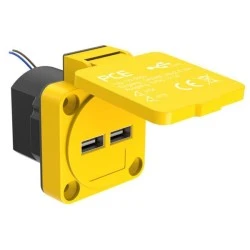 Πρίζα διπλή USB πίνακος 2x5V (2.1A) τύπου U25050