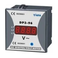 Βολτόμετρο 3Φ 0-500VAC TAIFA DP3-96-S με επιλογέα ένδειξης πολικών και φασικών τάσεων