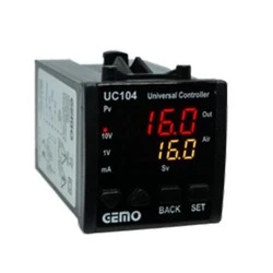 Προγραμματιζόμενος γενικός ελεγκτής GEMO UC104 πολλαπλών εισόδων υψηλής ακριβείας 48x48x105mm
