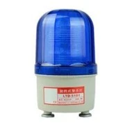 Φάρος στατικός (Flasher) LTE-5101 με λυχνία LED Φ100 150mm 230VAC μπλε