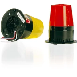 Φαροσειρήνα 12-24V AC/DC κόκκινη 2W Φ76mm τύπου SONO-LAMP59 IP33 Φαροσειρήνα 12-24V AC/DC κόκκινη 2W Φ76mm τύπου SONO-LAMP59 IP33