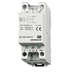 Ρελέ ισχύος ράγας Schrack BZ326463ME 25A 3NO+1NC 230VAC 2M διπολικό