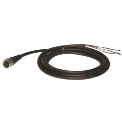 Καλώδιο PVC connector τύπου socket 2m με ευθύγραμμο connector CID3-2