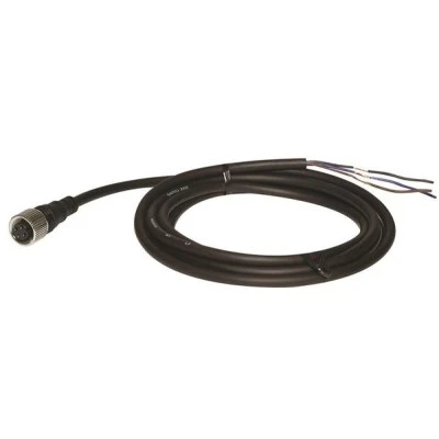 Καλώδιο PVC connector τύπου socket 2m με ευθύγραμμο connector CID3-2