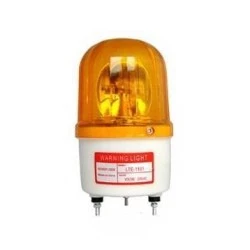 Φάρος περιστρεφόμενος LTE-1101 10W (πυρακτώσεως) 150mm 24VDC κίτρινος