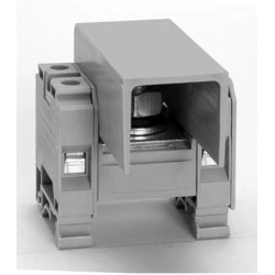 Μπλοκ διανομής ράγας 1 εισόδου 150mm² 2 εξόδων 16mm² DBK150/162