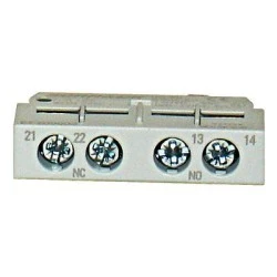 Βοηθητική μετωπική επαφή SCHRACK TECHNIK 2ΝΟ S00-S3 BEΖ00004 για θερμομαγνητικούς διακόπτες Βοηθητική μετωπική επαφή SCHRACK TECHNIK 2ΝΟ S00-S3 BEΖ00004 για θερμομαγνητικούς διακόπτες